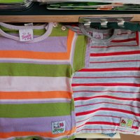 Две нови тениски за 1 г, снимка 1 - Бебешки блузки - 33576796