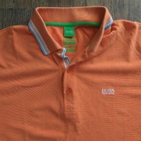 Hugo Boss Green Label Paddy Grey Polo Shirt - страхотна мъжка тениска , снимка 4 - Тениски - 33569055