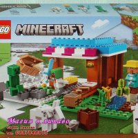 Продавам лего LEGO Minecraft 21184 - Пекарната, снимка 1 - Образователни игри - 37080190