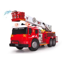 Пожарна кола с водни звуци и светлини, 73x18x27см, снимка 1 - Коли, камиони, мотори, писти - 43229901
