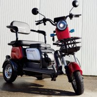 Електрическа триколка с три седалки EcoWay модел МX3, снимка 6 - Мотоциклети и мототехника - 44078816