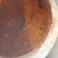 стара голяма тава за печене на агнета, лютеница и др. , снимка 4 - Колекции - 43285372