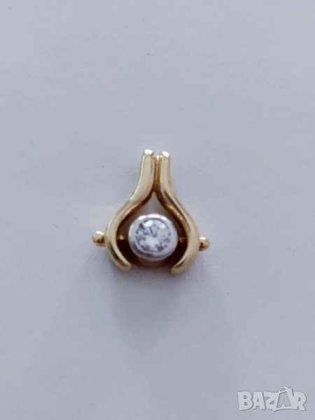 златна висулка 43040-7, снимка 1