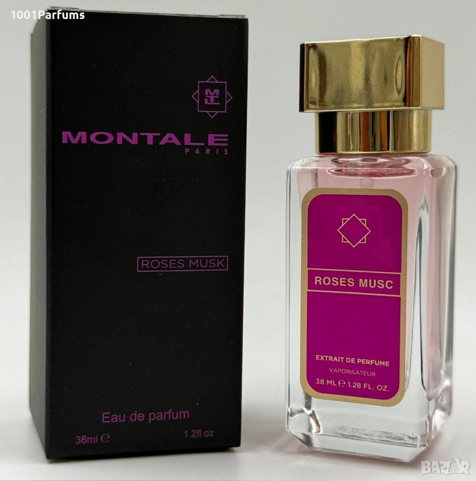 Дамски мини парфюм Montale Roses Musk EDP 38ml, снимка 1