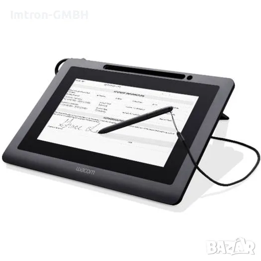 Графичен таблет за електронен подпис Wacom DTU-1031 10,1-инчов цветен IPS LCD дисплей, снимка 1