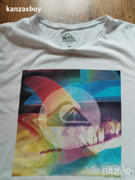 quiksilver - страхотна мъжка тениска S, снимка 1