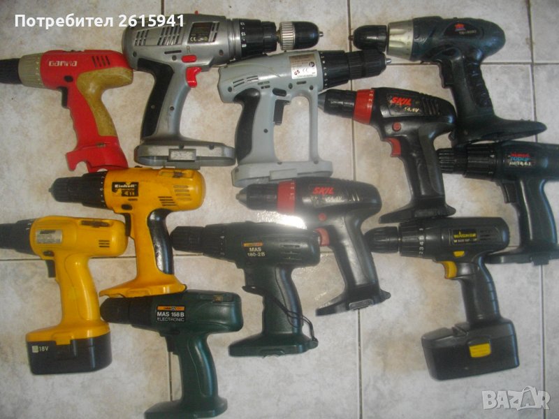 Боди Винтоверт-14,4-16,8-18-24 Волта-Mannesmann-Hammer Drill-Einhell-SKIL-GAMMA-WAGNER-Alpha Tools-M, снимка 1