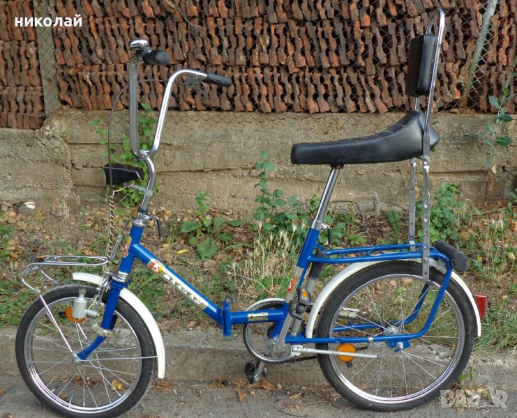Ретро велосипед Балкан модел Сг 7 М  Пирин преходен модел произведен през 1984 година 100% оригинал, снимка 1