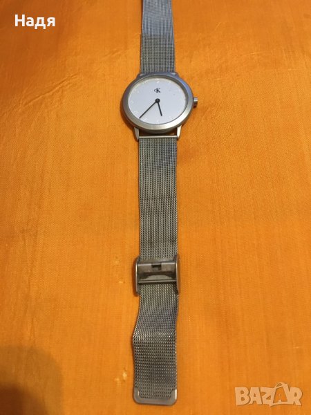 Calvin Klein -K3111,K3112 -швейцарски мъжки часовник ,сив, снимка 1