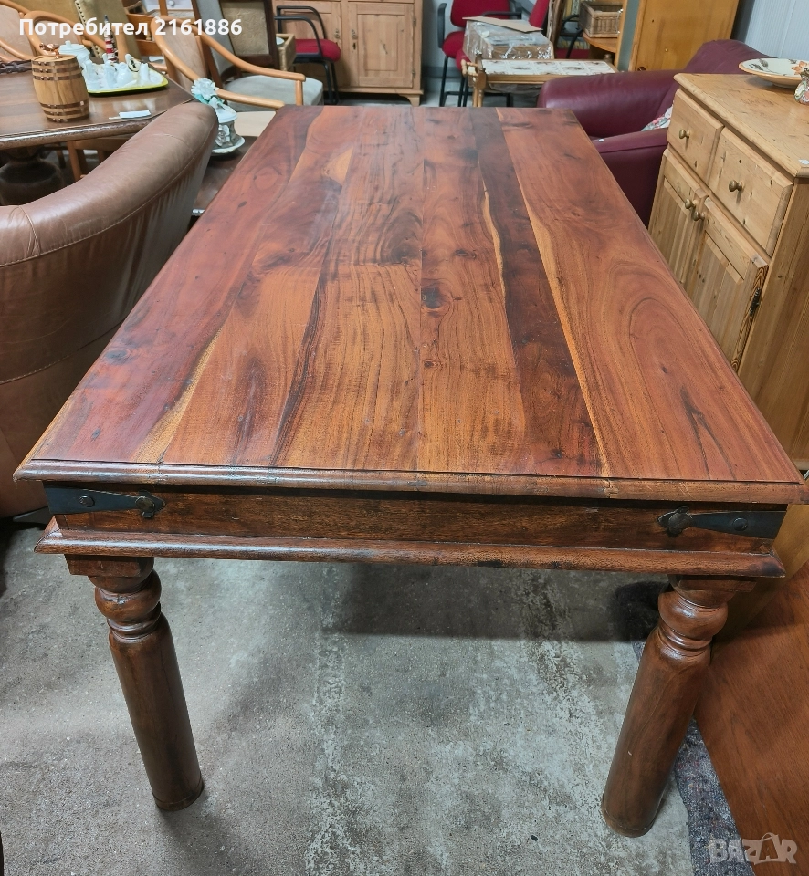 Масивна трапезна маса , снимка 1
