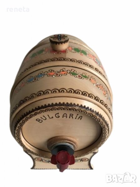 Буре Ahelos, Пирография, Дървено, 1 литра, снимка 1