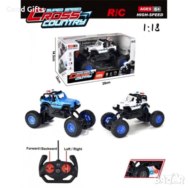 Полицейско Бъги с дистанционно управление , снимка 1