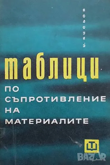 Таблици по съпротивление на материалите Иван Кисьов, снимка 1