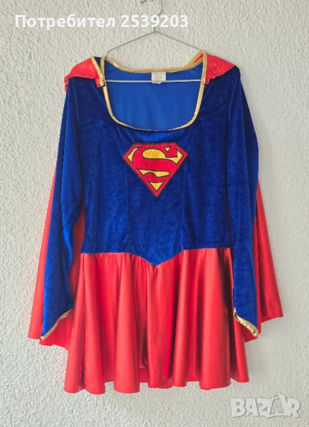 Рокля Superwoman размер Л-ХЛ, снимка 1
