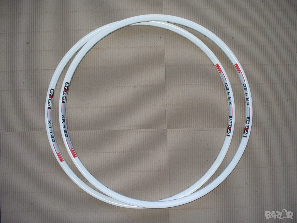 26" DT Swiss XR 4.2D 28h Disc леки шини за XC велосипед 559x19mm, снимка 1