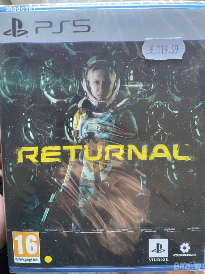 Returnal ps5 запечатана, снимка 1
