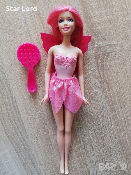 Фея Барби (Barbie) + четка за коса, снимка 1