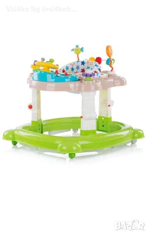 Проходилка Паяк 4в 1 "Джоя Лукс" Звездички Chipolino.  Изключително полезен и забавен за вашето дете, снимка 1