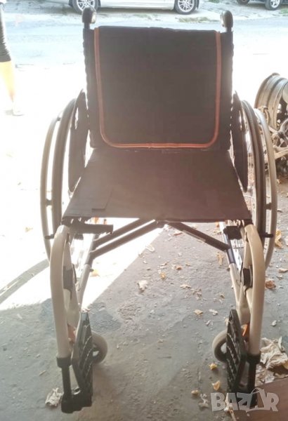 Инвалидна количка  Quickie Life F усилена олекотена -за хора до 140 кг, снимка 1