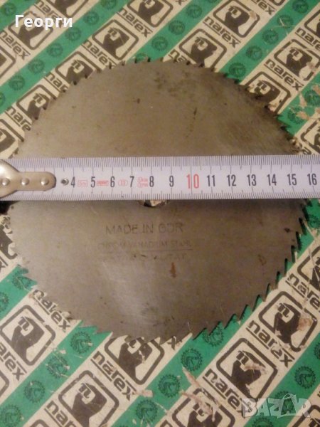 Видиран Циркулярен диск за дърво Ф-160мм,отвор-25мм ВИСОКОКАЧЕСТВЕН НЕ Е КИТАЙСКИ, снимка 1