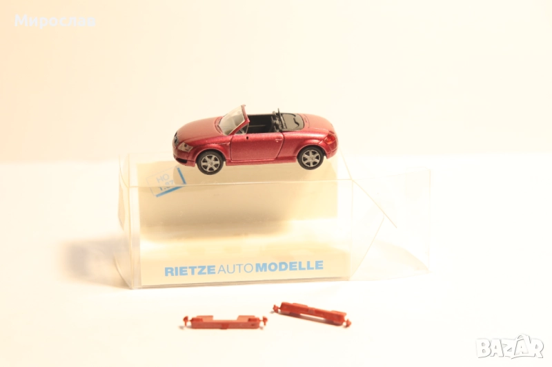 RIETZE H0 1/87 AUDI TT МОДЕЛ КОЛИЧКА ИГРАЧКА, снимка 1