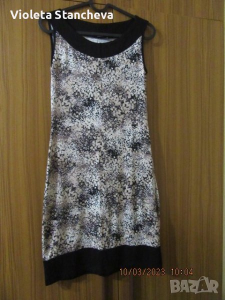 ИНТЕРЕСНА  РОКЛЯ БЕЗ РЪКАВИ, снимка 1