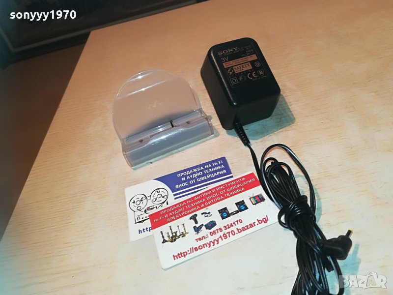 sony adapter+sony държач за minidisc 2805211114, снимка 1