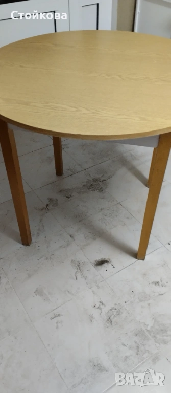 Кухненска  кръгла маса, снимка 1