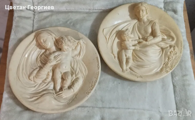 Мадона плакет, снимка 1