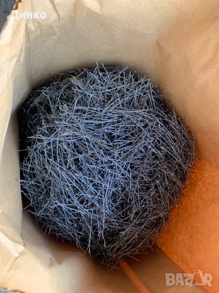 Стоманени фибри 70 мм., снимка 1