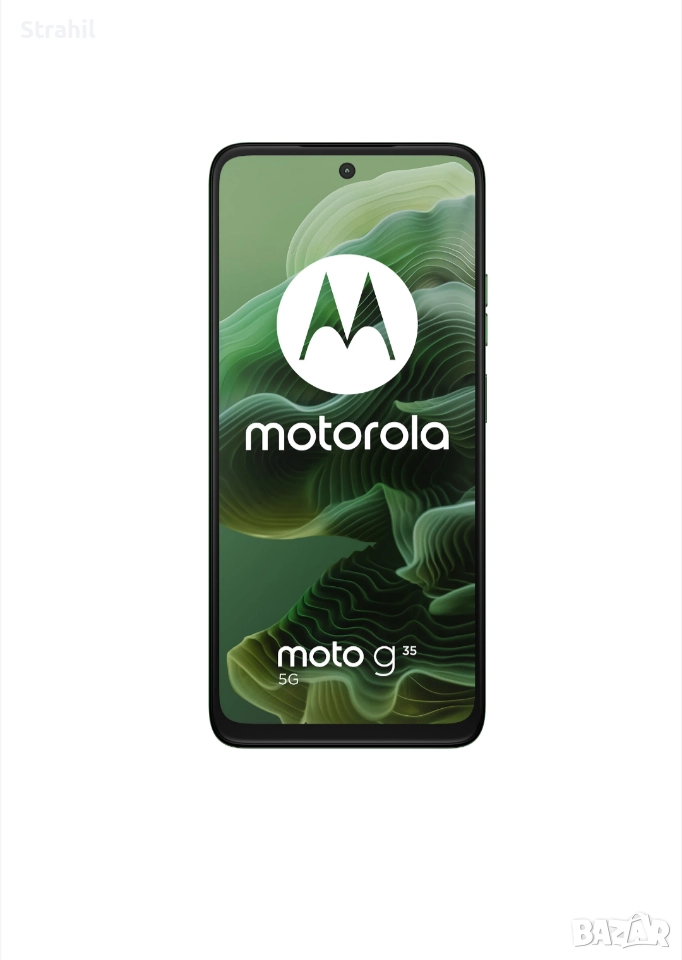 Motorola Moto g35, 128GB, 4GB RAM, 5G, Leaf Green, снимка 1