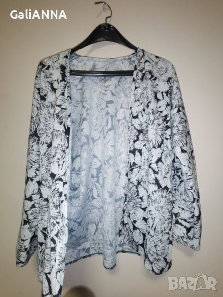 ЕЛЕГАНТНА НАМЕТКА В ЧЕРНО И БЯЛО 2XL, снимка 1