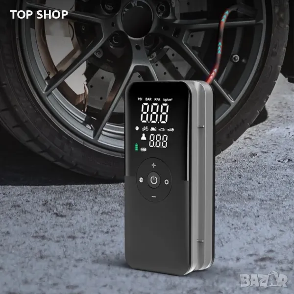 Преносима въздушна помпа CARSUN C3106 компресор, снимка 1