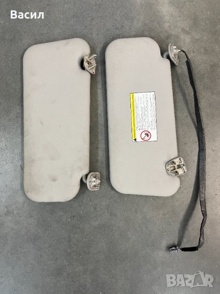 Шофьорски сенник Пасажерски сенник Peugeot 207 1.6 THP Turbo 150к.с Hatchback Пежо 207 1.6 ТХП Турбо, снимка 1