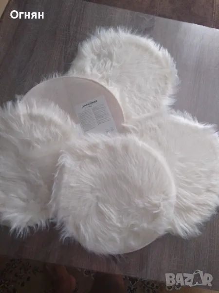 Покривка,седалка за стол, 5 броя, комплект, снимка 1