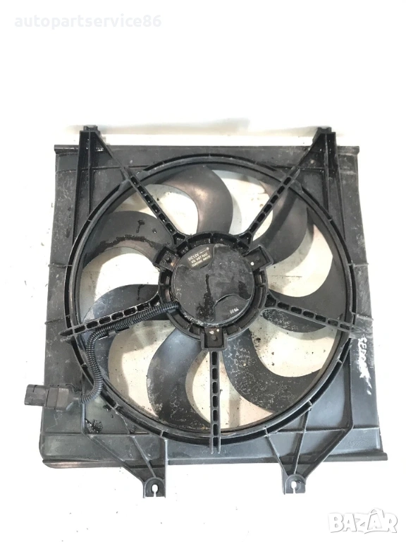 Мотор на вентилатора на радиатора за KIA Carnival 2.9 CRDi (2006–2011) 25380-4DXXX, A005318, снимка 1