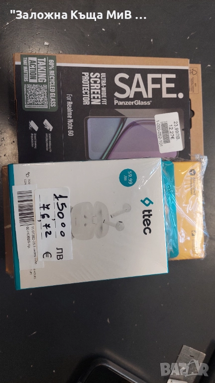 Realme 60 NOTE НОВ + Слушалки., снимка 1