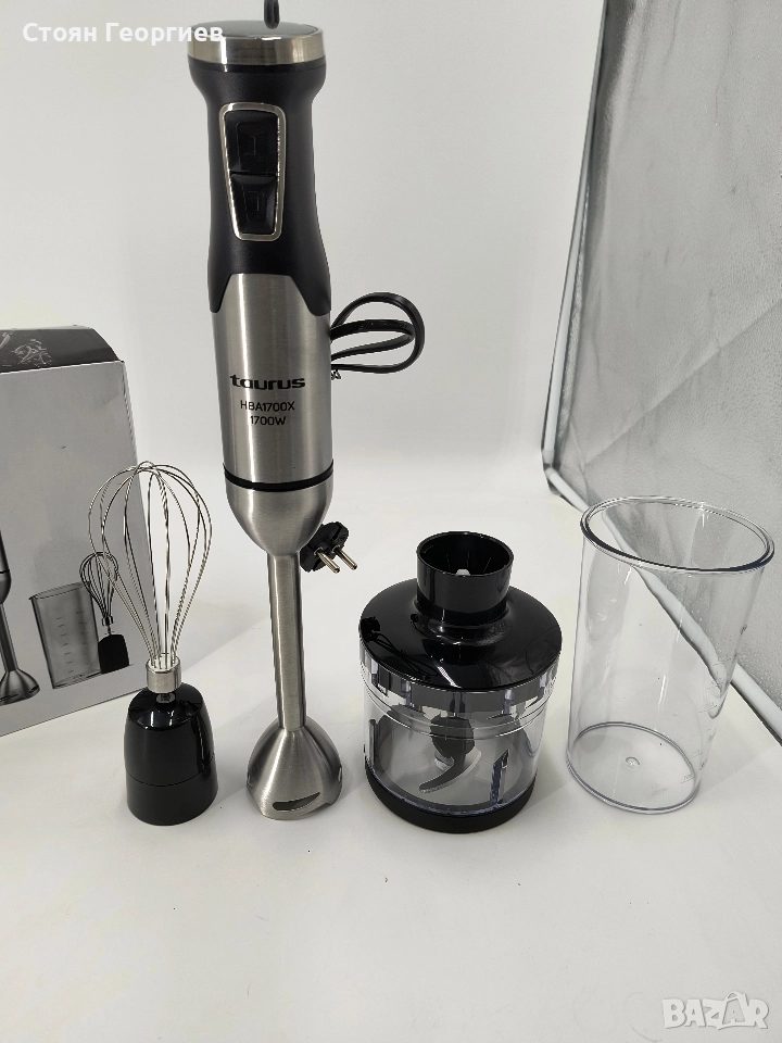 Чисто нов пасатор чопър миксер TAURUS 1700w, снимка 1