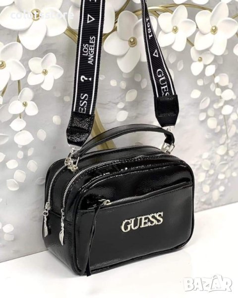 Луксозна чанта Guess-черен лак код SG123, снимка 1