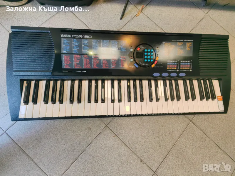 Синтезатор Yamaha PSR-180, снимка 1