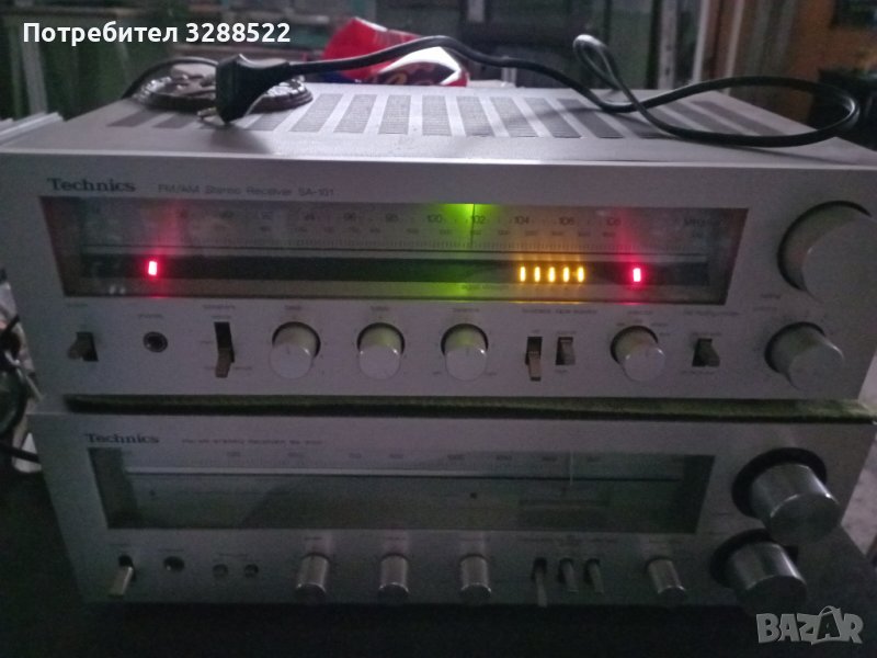 Technics FM/AM Stereo Receiver SA-101, снимка 1