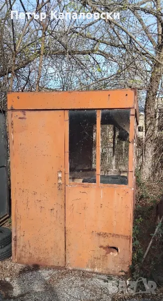 Метален преносим павилион, будка, щанд, беседка, фургон, барака., снимка 1