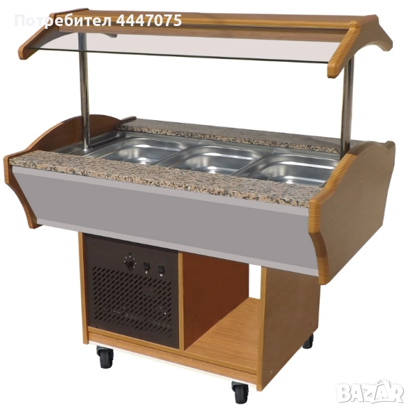 Топъл бюфет за гастронорми GN 3/1, снимка 1