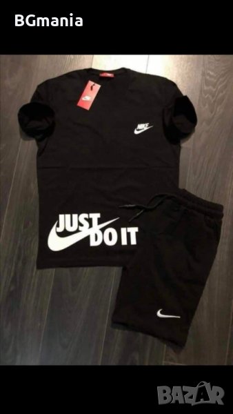 Мъжки спортен екип Найк Nike в черно размери Л ХХЛ, снимка 1