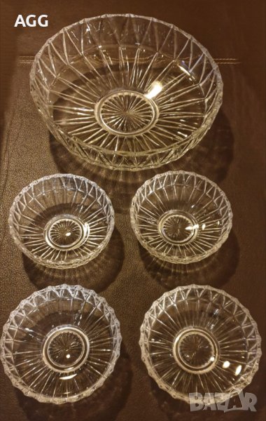Ретро сервиз български кристал, снимка 1