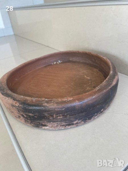 Керамичен декоративен съд стар сач, снимка 1