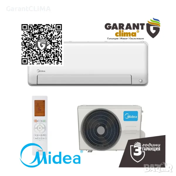 Midea Nordic MSEPCU-18HRFN8-IE, снимка 1