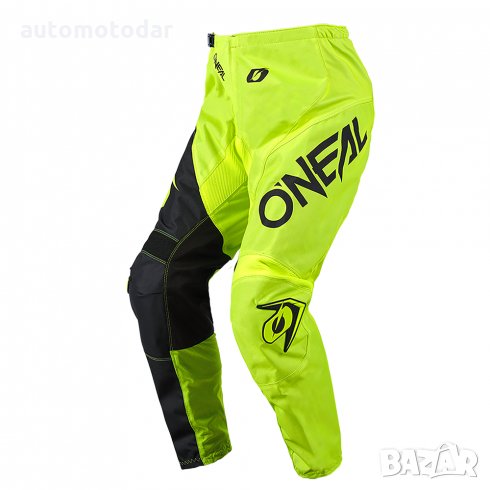 Мотокрос брич O’NEAL ELEMENT RACEWEAR NEON YELLOW/BLACK 2021, снимка 1