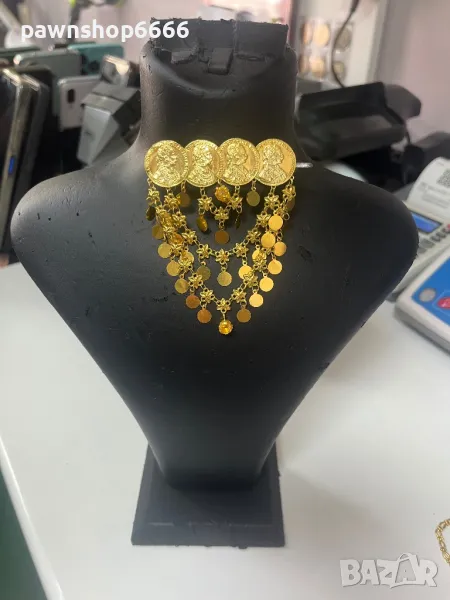 Златна висулка за коса 14К / Златна фиба за коса 14К, снимка 1