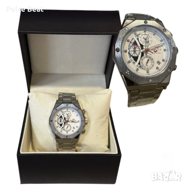 Луксозен мъжки часовник LEIYI с изключителен дизайн, снимка 1